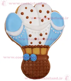 کوکی بالن قهوه ای مدل 7