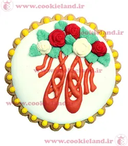 کوکی قاب کفش بالرین مدل 1