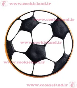 کوکی توپ فوتبال