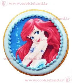 کوکی چاپی پری دریایی مدل 1