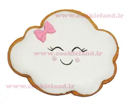 کوکی ابر طرح خندان پاپیون