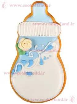 کوکی شیشه شیر مدل 12