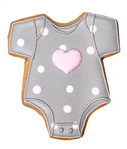 کوکی بادی نوزاد طرح قلب