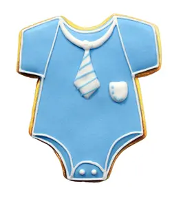 کوکی بادی نوزاد طرح کروات