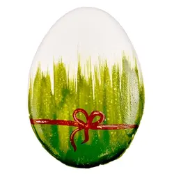 کوکی سبزه هفت سین روی تخم مرغ