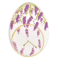 کوکی ساعت سنبل نوروز روی تخم مرغ