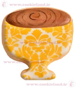 کوکی ظرف سمنو پایه دار هفت سین مدل 2
