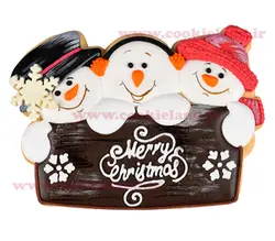 کوکی قاب آدم برفی مدل 2