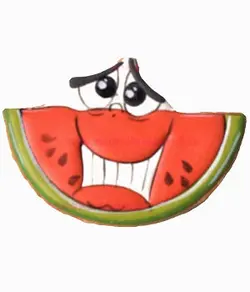 کوکی نیم قاچ هندونه مدل 2