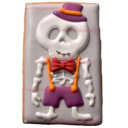 کوکی قاب اسکلت پاپیون دار