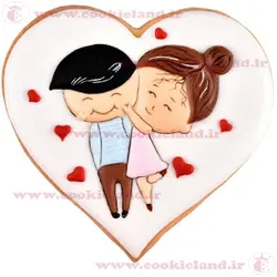 کوکی قلب ولنتاین مدل 2
