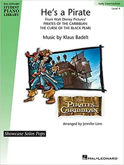 خرید کتاب He’s a Pirate: Hal Leonard Student Piano Library Showcase Solo Level 4/Intermediate