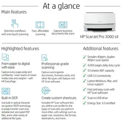 اسکنر اچ‌ پی مدل Scan Jet Pro 3000 s4