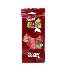 پاستیل آلبالو نواری شکری لیکوریتز شیبا (90 گرم)