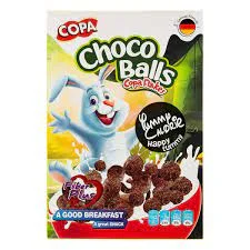 غلات صبحانه شکلاتی توپی کوپا (300 گرم)
