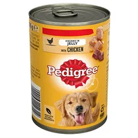 کنسرو سگ پدیگری با طعم مرغ وزن ۴۰۰ گرم(Pedigree Wet Dog Food)
