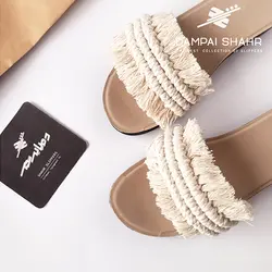 صندل مکرومه زنانه