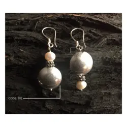 گوشواره دُر و عدس