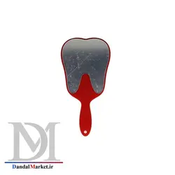 آینه بیمار طرح دندان (رنگارنگ)