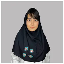 مقنعه نقاشی شده با رنگ های مخصوص