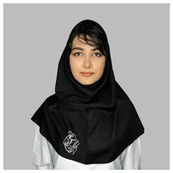 مقنعه نقاشی شده با رنگ های مخصوص