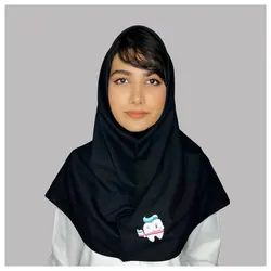 مقنعه نقاشی شده با رنگ های مخصوص