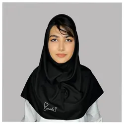 مقنعه نقاشی شده با رنگ های مخصوص