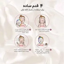 ماسک ال ای دی نقابی