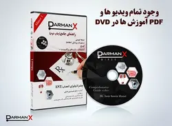 لوح فشرده مینور 1 (DVD DarmanX Minor 1) (ارولوژی-نورولوژی-چشم-ENT)