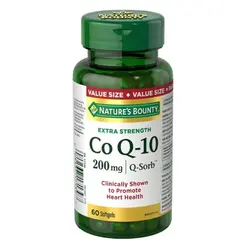 قرص کوآنزیم  Coenzyme Q10 200mg نیچرز بونتی (60 عددی)