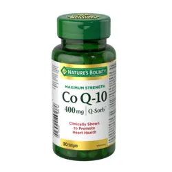 قرص کوآنزیم  Coenzyme Q10 400mg نیچرز بونتی (30 عددی)