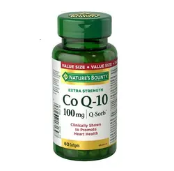 قرص کوآنزیم  Coenzyme Q10 100mg نیچرز بونتی (60 عددی)