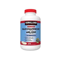 قرص تقویتی مفاصل گلوکوزامین کرکلند 1500mg (375 عددی)
