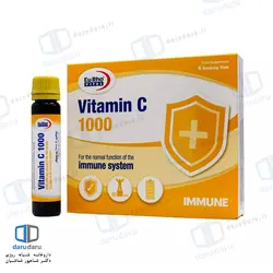ویال خوراکی ویتامین ث 1000 میلی گرم یورو ویتال