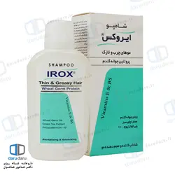 شامپو پروتئین جوانه گندم ایروکس مناسب موهای چرب و نازک