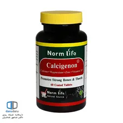 قرص روکش دار کلسی ژنون نورم لایف