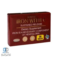 قرص آهن با ویتامین C برونسون