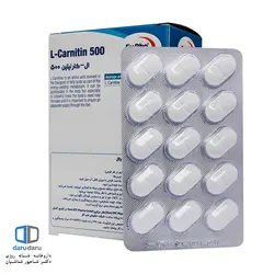 قرص ال کارنیتین 500 میلی گرم یوروویتال