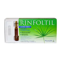 ویال غیر قابل تزریق تقویت کننده موی اقایان 10 عددی رینفول تیل