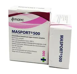 بوتاکس مصپورت 500 واحدی اصلی ا Masport botox 500U - داطب