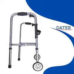 واکر تاشو آلومینیومی چرخ دار با ارتفاع متغیر کابوک-K828 - داطب