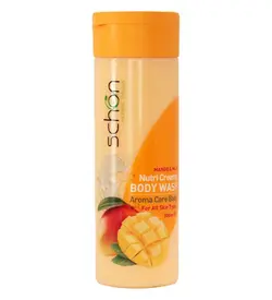شامپو بدن کرمی شون حاوی پروتئین سویا با رایحه شیر انبه حجم 300 میلSchon Nutri Creamy Body Wash For All Skin 300 ml