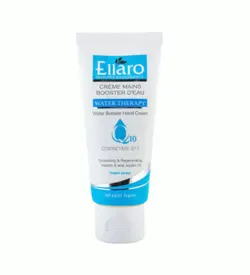 کرم دست آبرسان و تقویت کننده حاوی کوآنزیم Q10 حجم 75میل الاروEllaro Q10 Water Booster Hand Cream 75ml