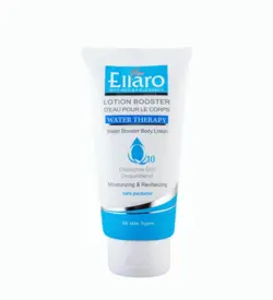 لوسیون بدن آبرسان و مرطوب کننده حاوی کوآنزیم Q10 حجم 150میل الاروEllaro Water Booster Body Lotion 150ml