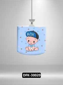 لوستر طرح نوزاد کلاه دار