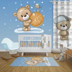 پوستر نوزاد خرس و عینک