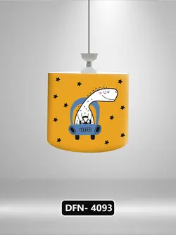لوستر طرح دایناسور و اسکوتر