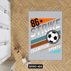 فرش اتاق کودک توپ فوتبال