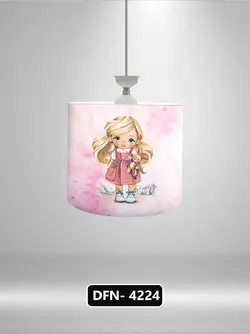 لوستر طرح دختر عروسک