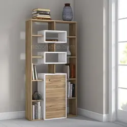 کتابخانه زمینی همراه با باکس درب دار کد kz 111